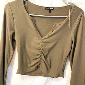 Cropped long sleeve